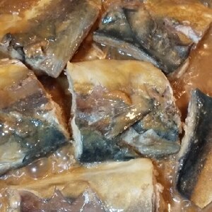 ご飯が進む　鯖の味噌煮